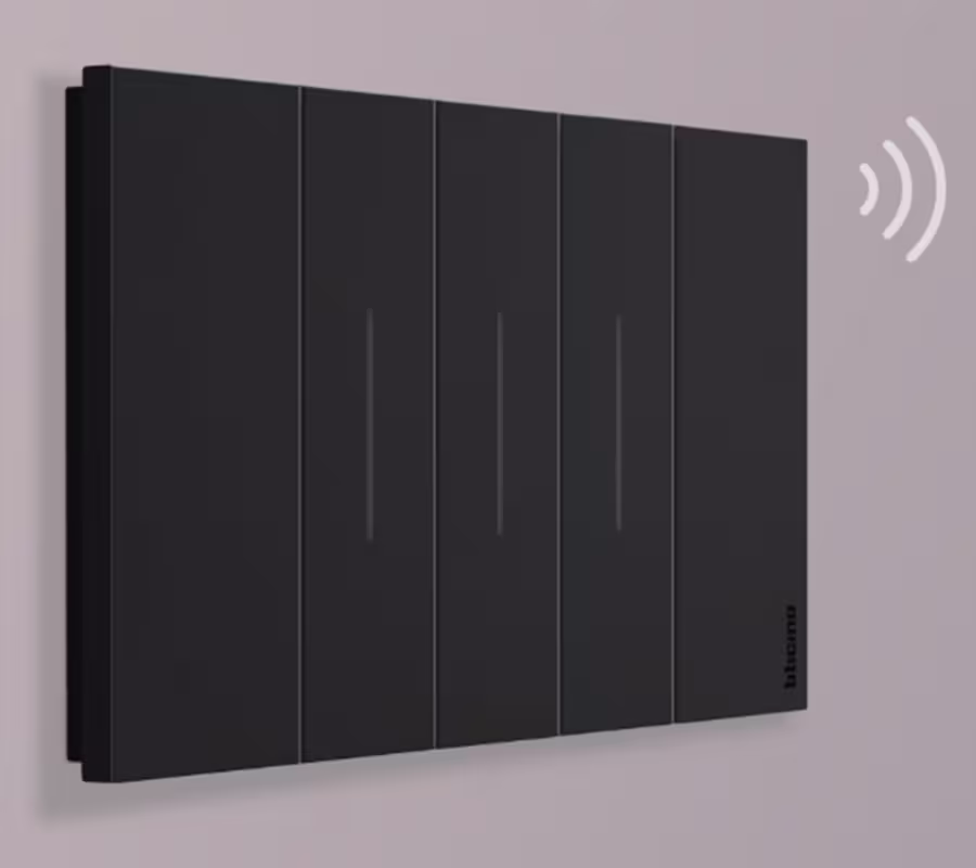 Placca comando Bticino Living NOW con indicatore del segnale WiFi